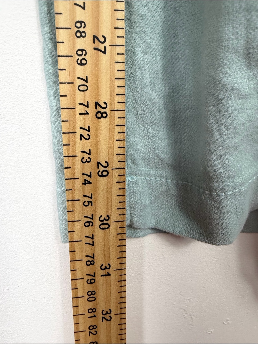 NWOT American Eagle Linen Blend Wide Leg Pants Sage Green Elastic Waist Size S - Picture 16 of 16